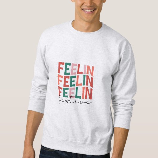 Feestelijk sweatshirt (Voorkant)