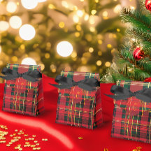 Feestelijk Tartan Rood & Groen Goud 'Joy'