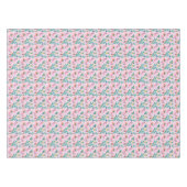 Feestelijk tropisch kerstpatroon tafelkleed (Voorkant (Horizontaal))