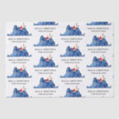 Feestelijk Zee Leeuwen Zeeen in Groeten Waterverf Tissuepapier (Voorkant)