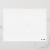 feestelijke aankondiging voor goudfeest (Achterkant)