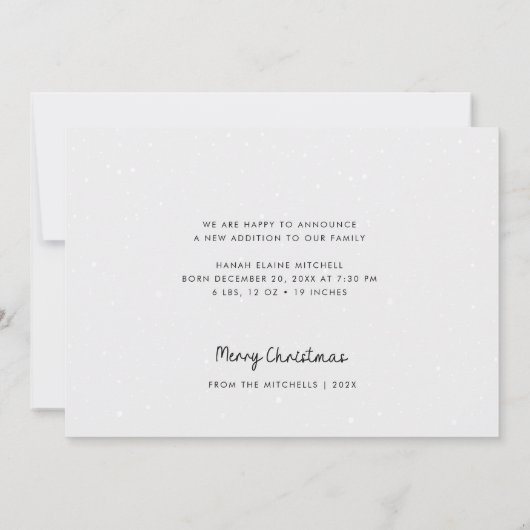 feestelijke aankondiging voor goudlettering (Achterkant)