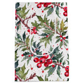 Feestelijke aankopen van Holly Botanical Medium Cadeauzakje (Achterkant)