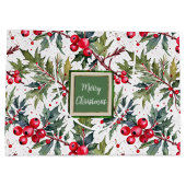 Feestelijke aankopen van Holly Botanical Medium Gi Groot Cadeauzakje (Achterkant)