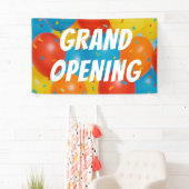 Feestelijke ballon & confetti GROOT OPENINGS Banne Spandoek (Insitu)