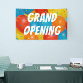 Feestelijke ballon & confetti GROOT OPENINGS Banne Spandoek (Beurs)