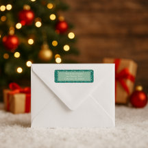 Feestelijke Baubles & Snowflakes Kerstfeest Uitnod