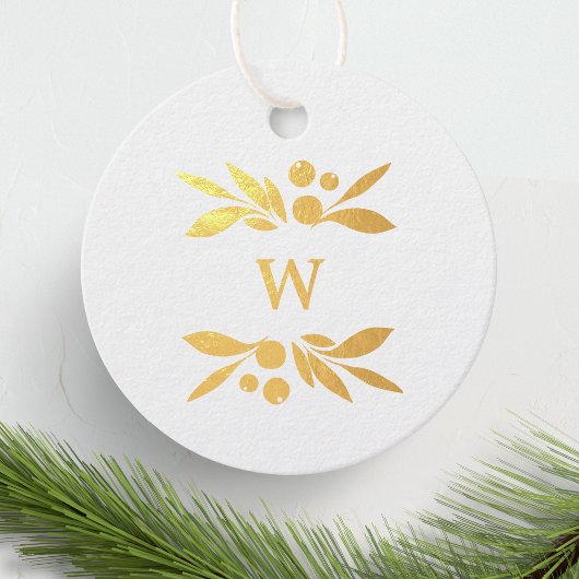 Feestelijke bessen Traditionele Groene & Rode Kers Bedankjes Labels