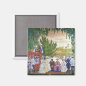 Feestelijke bijeenkomst, 1910 magneet (Voorkant / Achterkant)