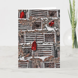Feestelijke Blend Christmas Kaart