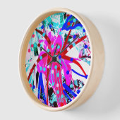 FEESTELIJKE BLOEM ART Muur Klok #1 (Hoek)