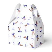 Feestelijke Blue Kasky Kerstrendier