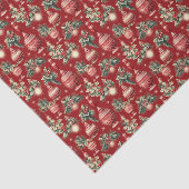 Feestelijke  bol Kerst Tissuepapier (Detail)