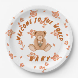 Feestelijke borden papieren bordje