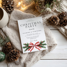 Feestelijke Bow Corporate Christmas Party