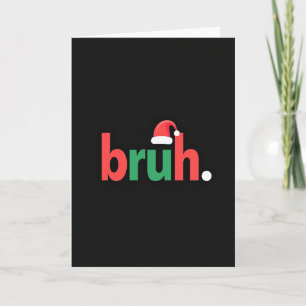 Feestelijke Bruh Wenskaart Kaart