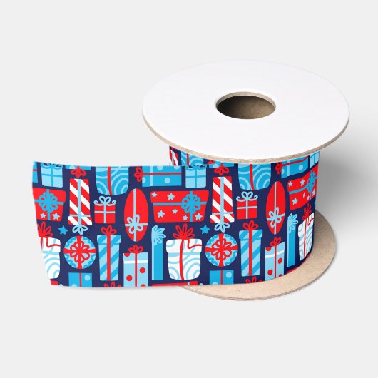 Feestelijke cadeau dozen geschenken lint (Spoel)