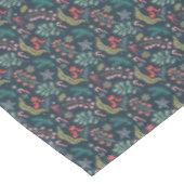 Feestelijke Candy Cane en Holly Pattern Tafelkleed (Gekanteld)