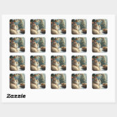Feestelijke Cat Stickers (Vel)