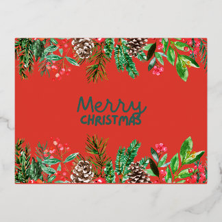 Feestelijke Cheer Awaits: Kerst Briefkaart