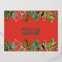 Feestelijke Cheer Awaits: Kerst Briefkaart