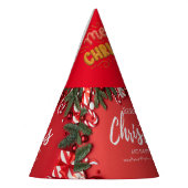 Feestelijke Cheer Santa Hat Feesthoedjes (Links)