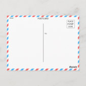 Feestelijke Dag van de Arbeid Briefkaart (Achterkant)