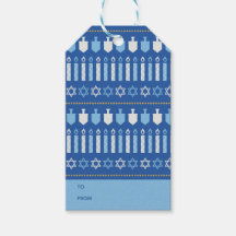 Feestelijke Dreidel Iconen Chanoeka Vakantie Blauw