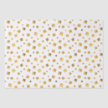 Feestelijke Elegante Gouden Confetti Cadeau