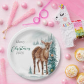 "Feestelijke Elegantie: Kerst Doe"зробити о п и с Papieren Bordje (Feest)