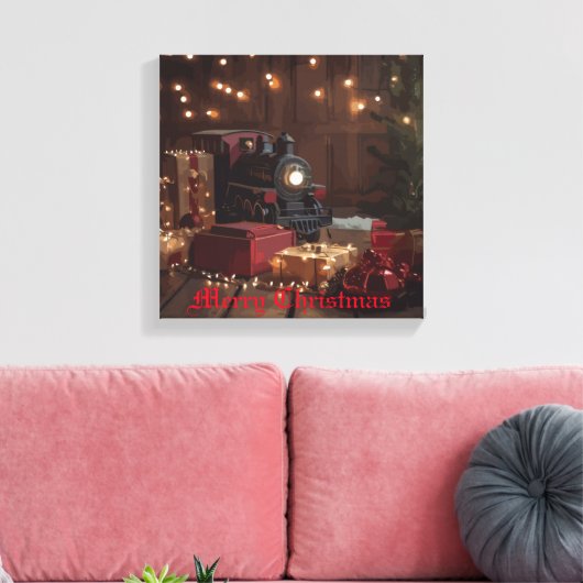 Feestelijke Express Canvas Afdruk (Insitu (Woonkamer))