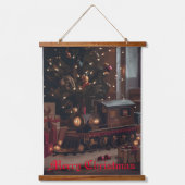 Feestelijke Express Hangend Wandkleed (Voorkant)