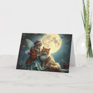 feestelijke fee-Kaart Bedankkaart