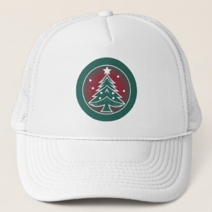 Feestelijke feest: een kerstgenot trucker pet