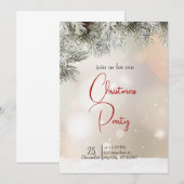 Feestelijke feestdagen kaart (Voorkant / Achterkant)