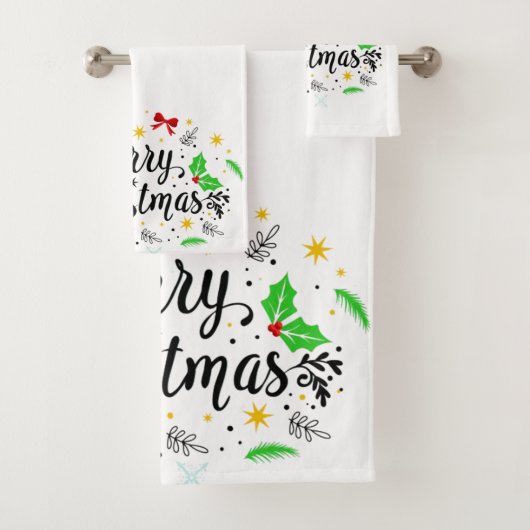 feestelijke feestkerst bad handdoek (Insitu)