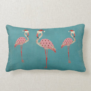 Feestelijke Flamingo's Lenden Kussen
