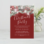 Feestelijke Foliage Lights Kerstfeest Kaart (Staand voorkant)