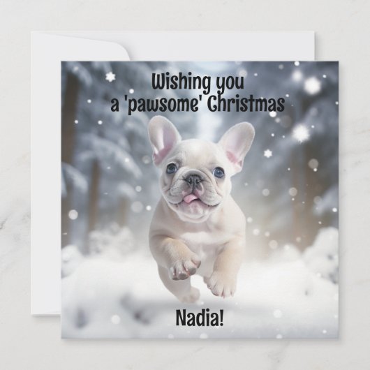  feestelijke frenchie Frolic (Voorkant)