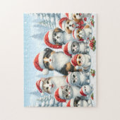 Feestelijke Furballs Legpuzzel (Verticaal)