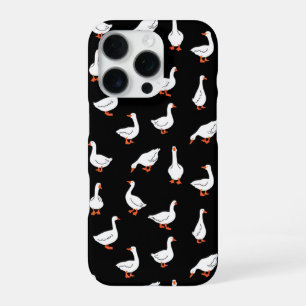 Feestelijke Gans Kerstmis – Grappig Kerstmis Grap iPhone 16 Pro Hoesje