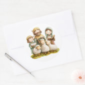 Feestelijke geboorte Stickers (Envelop)