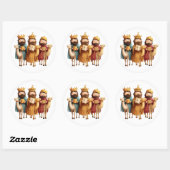 Feestelijke geboorte Stickers (Vel)