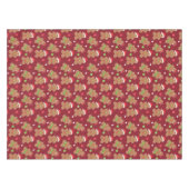 Feestelijke Gingerbread Cookie Pattern Tafelkleed (Voorkant (Horizontaal))