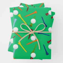 Feestelijke Golf Inpakpapier Vel