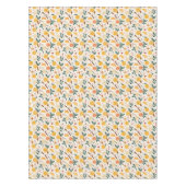 Feestelijke groene en Oranje citrus en kaneel Tafelkleed (Voorkant)