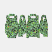 Feestelijke Groene Holly Berry Kerst Bedankdoosjes (Uitgevouwen)