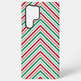 Feestelijke grote pepermunt snoep streep mobiel samsung galaxy hoesje