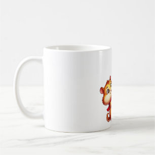 Feestelijke Hamster en Kerstboom Koffiemok