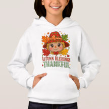 Feestelijke herfst vogelverschrikker sweatshirt – 